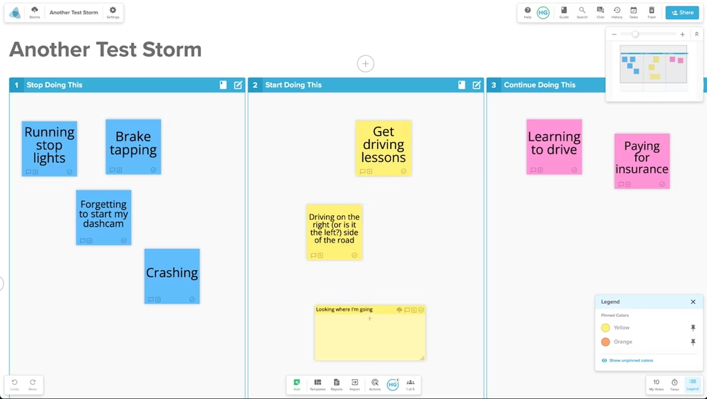 Stormboard - A collaborative online whiteboard for brainstorming and project management. banner